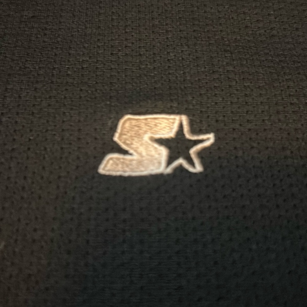Black 2000s starter jersey